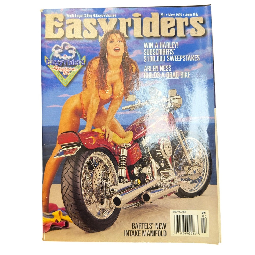 Easyriders Magazine March 1995 No 261 Arlen Ness Biker Motorcycle Vintage